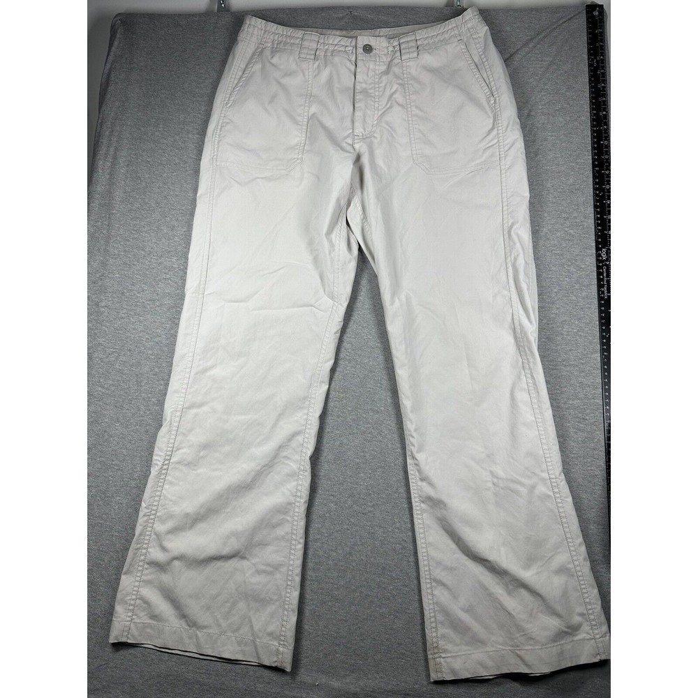 Patagonia Outdoor Hiking Lightweight Beige Pants Inseam 30.5” Women's‎ Size 12
